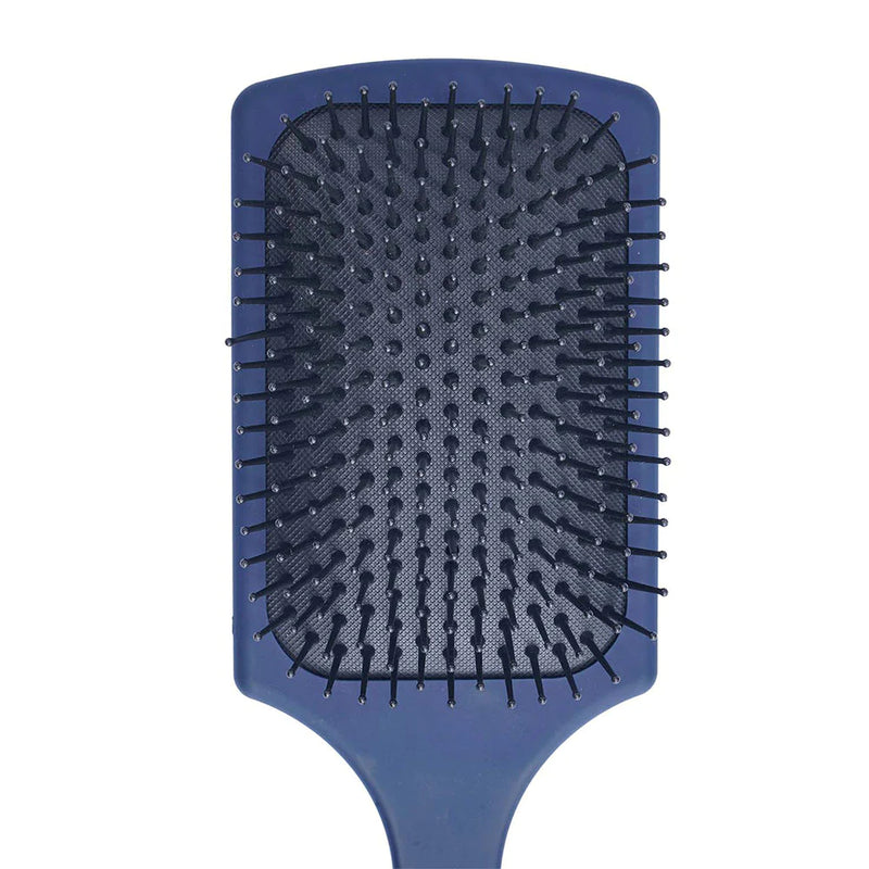 Mr. Barber Flat Mate Blue Paddle Brush (Large)