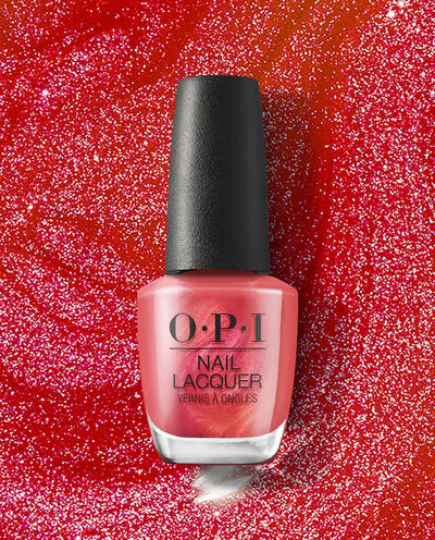 O.P.I Nail Lacquer - Paint the Tinseltown Red 15ml