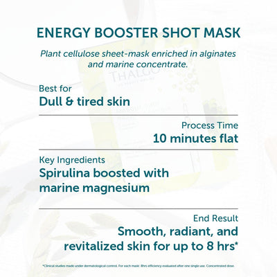 Thalgo Energy Booster Shot Mask 20ml - Reflexions Salon